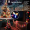 Solar Christmas Lights - LED Multicolor Outdoor Waterproof Lights with 8 Modes for Holiday Decorations