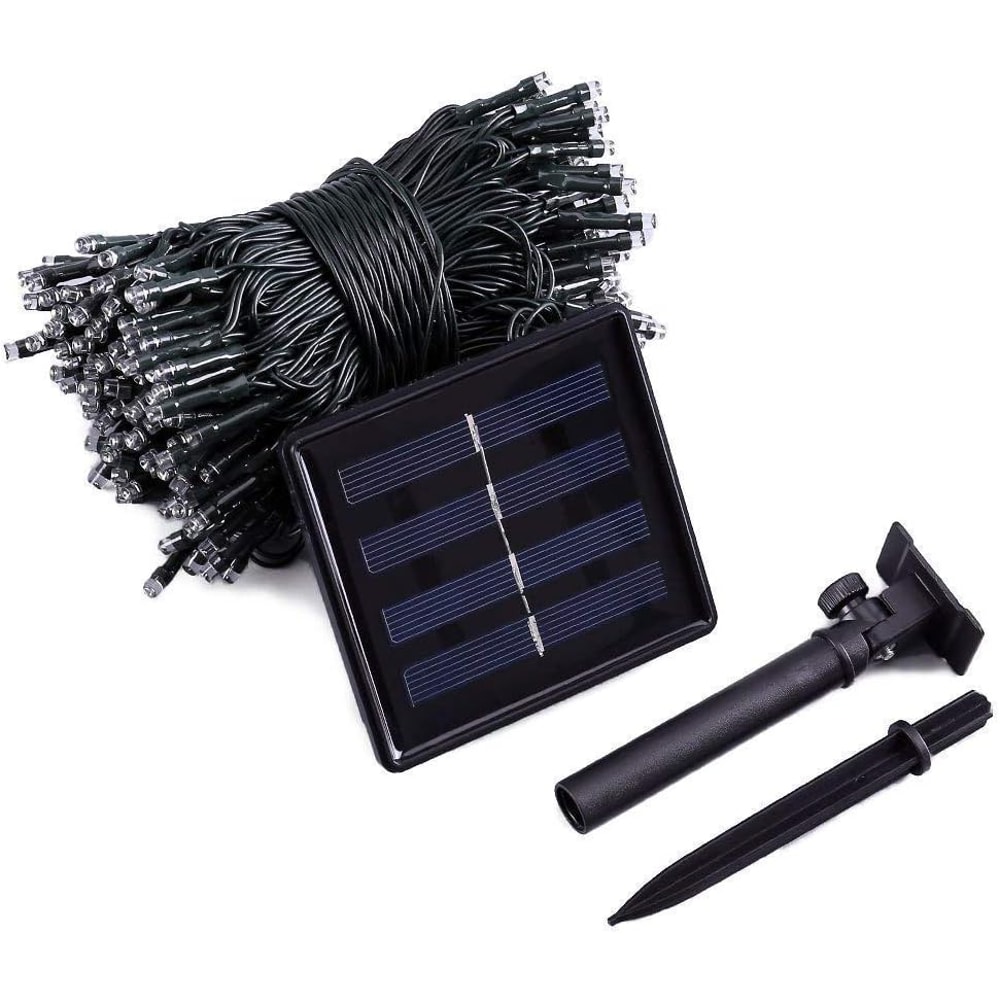 Solar Christmas Lights - LED Multicolor Outdoor Waterproof Lights with 8 Modes for Holiday Decorations