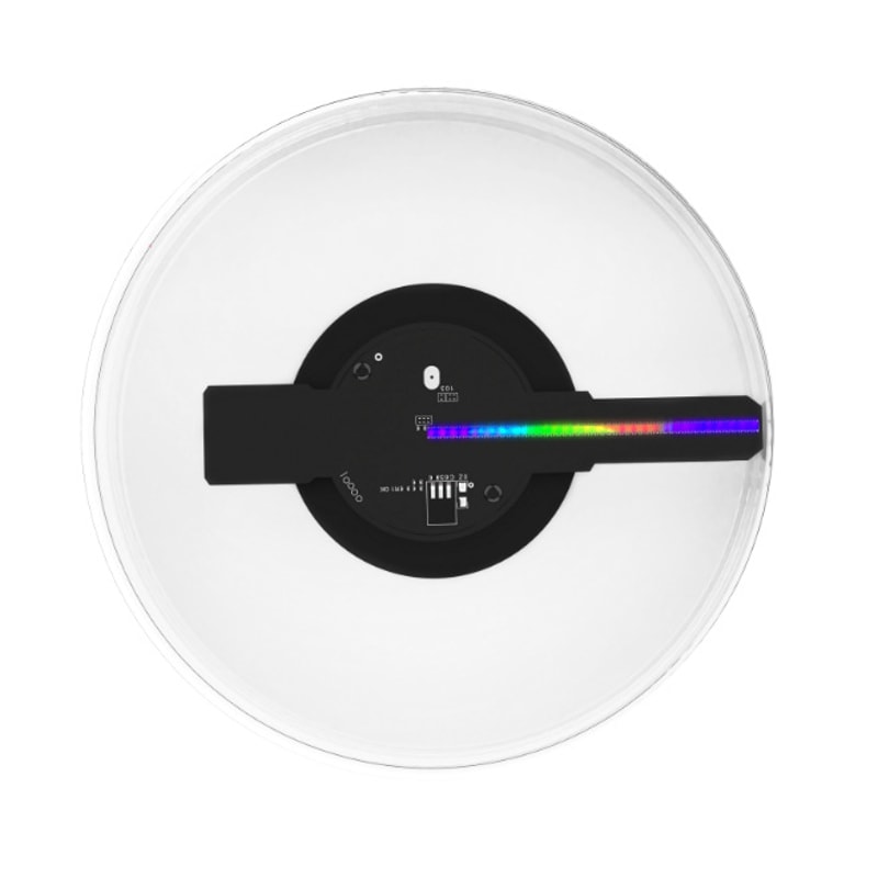 Holographic Projection Fan With WiFi Remote Control LED Neon Light Rotating Display For Advertisi 3