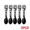 Camping Utensils Set Stainless Steel Travel Cutlery For Hiking Survival Gear 7