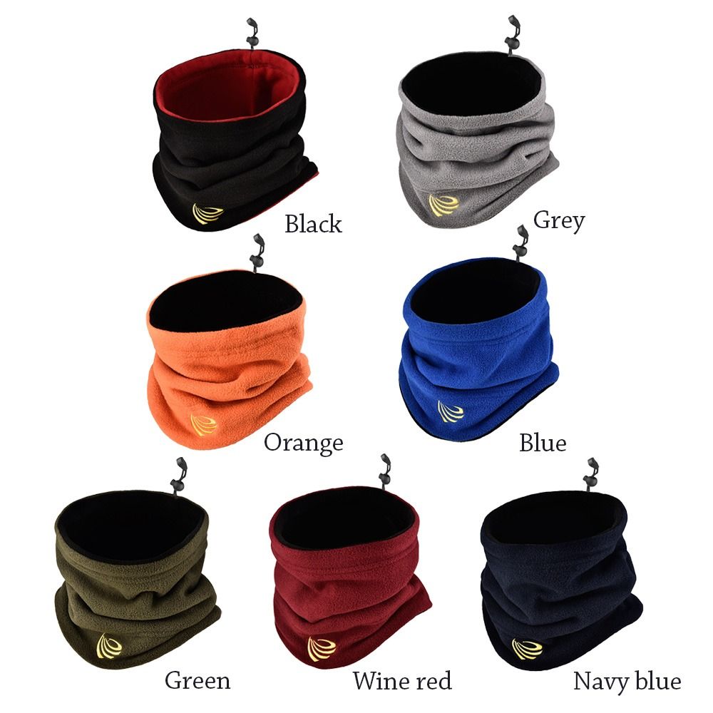 Winter Outdoor Sports Scarves - Fleece Neck Gaiter Ski Tube Scarf for Men & Women, Cold-Proof Half Face Cover