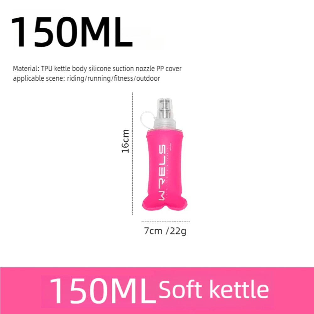 Portable BPA-Free Cycling Sports Water Bottle | Leak-Proof TPU Flask for Running