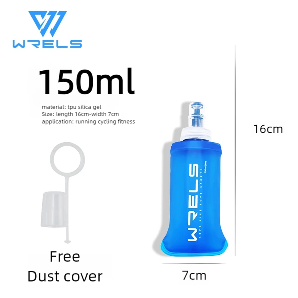 Portable BPA-Free Cycling Sports Water Bottle | Leak-Proof TPU Flask for Running