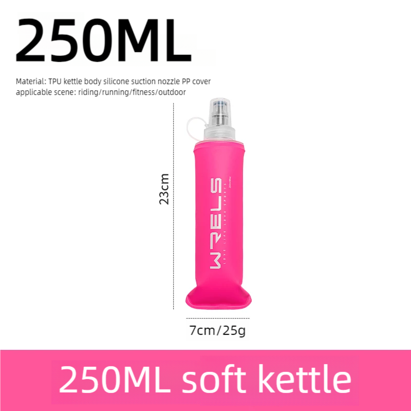 Portable BPA-Free Cycling Sports Water Bottle | Leak-Proof TPU Flask for Running