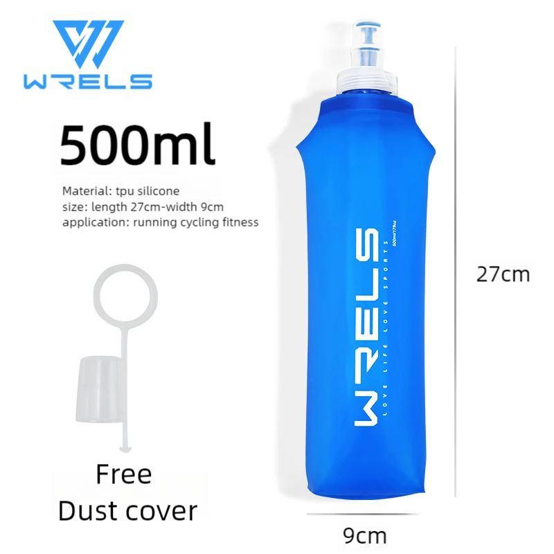 Portable BPA-Free Cycling Sports Water Bottle | Leak-Proof TPU Flask for Running