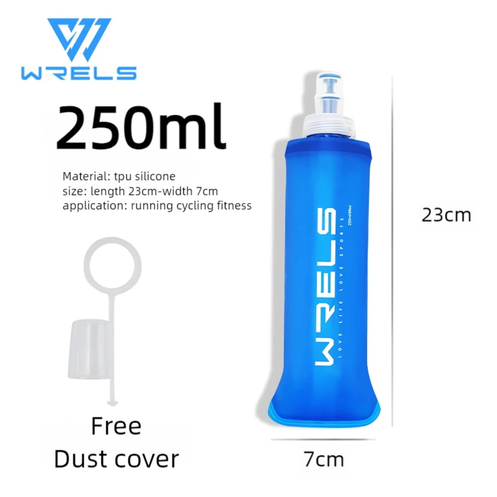 Portable BPA-Free Cycling Sports Water Bottle | Leak-Proof TPU Flask for Running