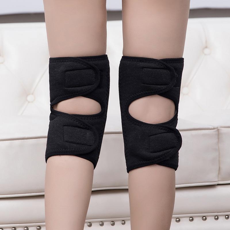 Winter Warm Knee Pads for Women & Men – Soft Rabbit Fur Arthritis Support Knee Protector