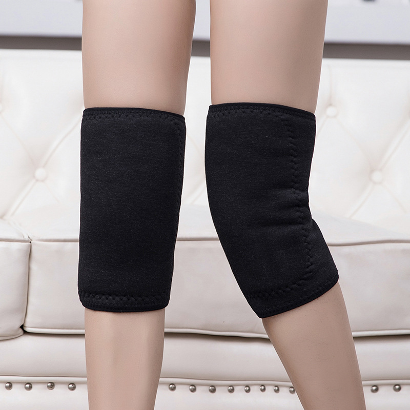 Winter Warm Knee Pads for Women & Men – Soft Rabbit Fur Arthritis Support Knee Protector