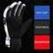 Winter Warm Ski Gloves - Touch Screen Waterproof, PU Leather Snowboard Gloves for Snow Sports & Motorcycling
