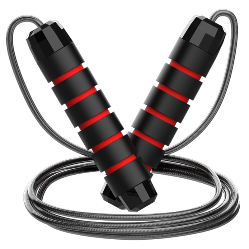 Adjustable Steel Wire Jump Rope for Fitness & Exercise – Tangle-Free Home Workout Equipment