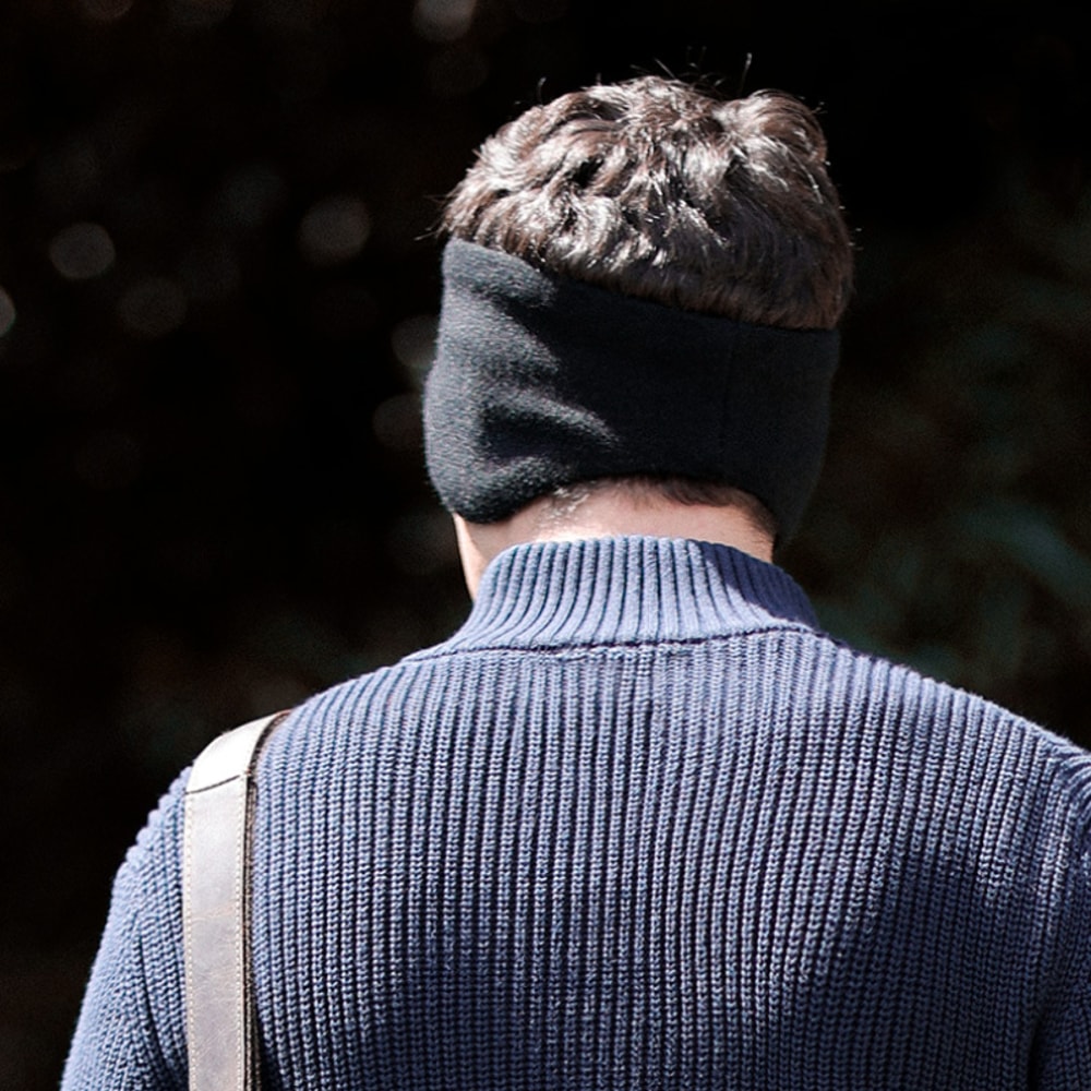 Winter Warm Earmuffs – Plush Knitted Thermal Headband for Outdoor Activities