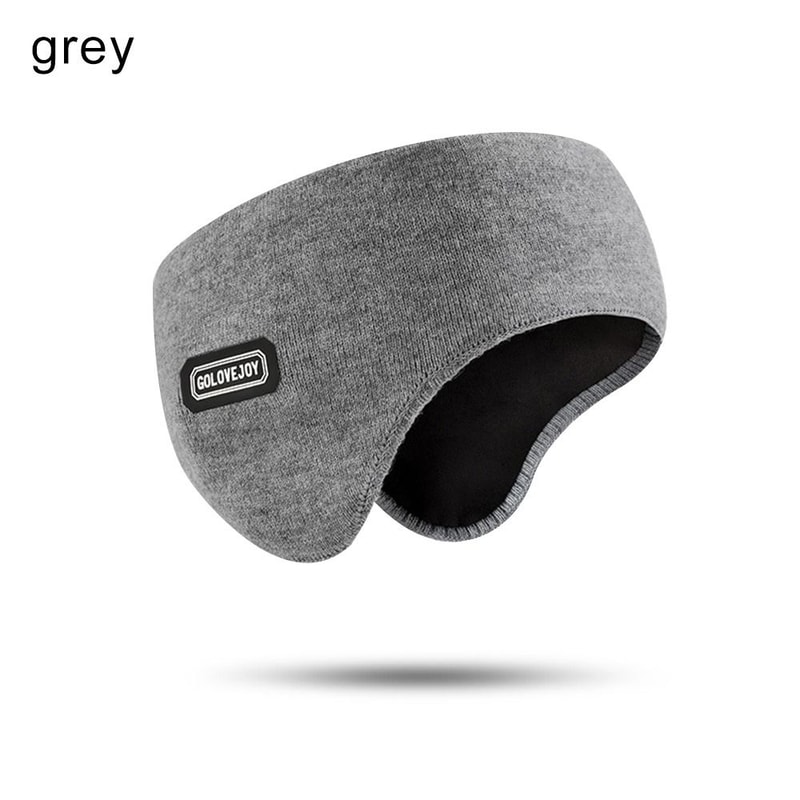 Winter Warm Earmuffs – Plush Knitted Thermal Headband for Outdoor Activities