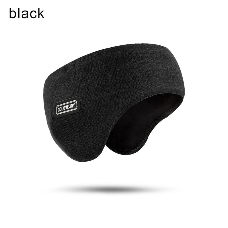Winter Warm Earmuffs – Plush Knitted Thermal Headband for Outdoor Activities