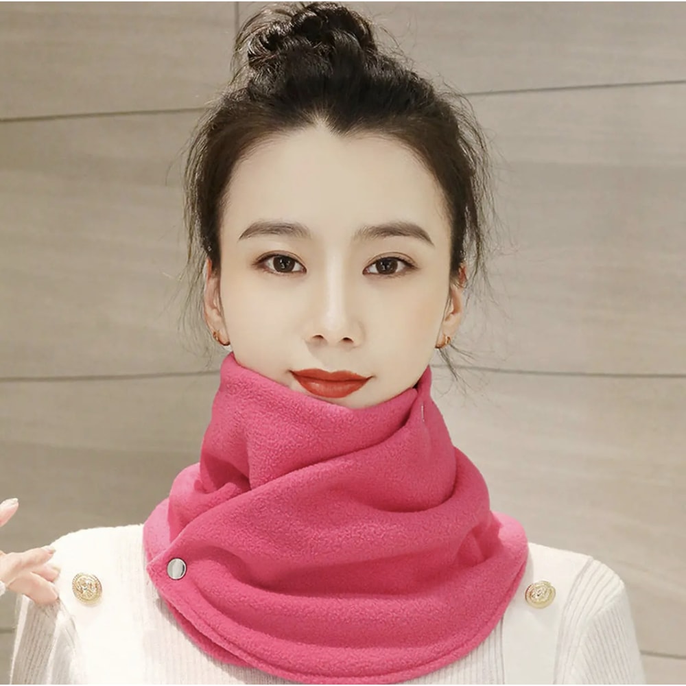 Classic Velvet Warm Neck Scarf for Winter - Windproof & Soft