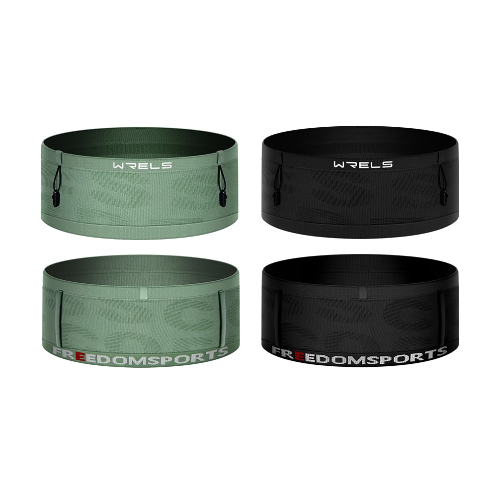 Invisible Lightweight Running Waist Bag - Breathable Quick-Dry Fitness Fanny Pack for Marathon, Gym & Running