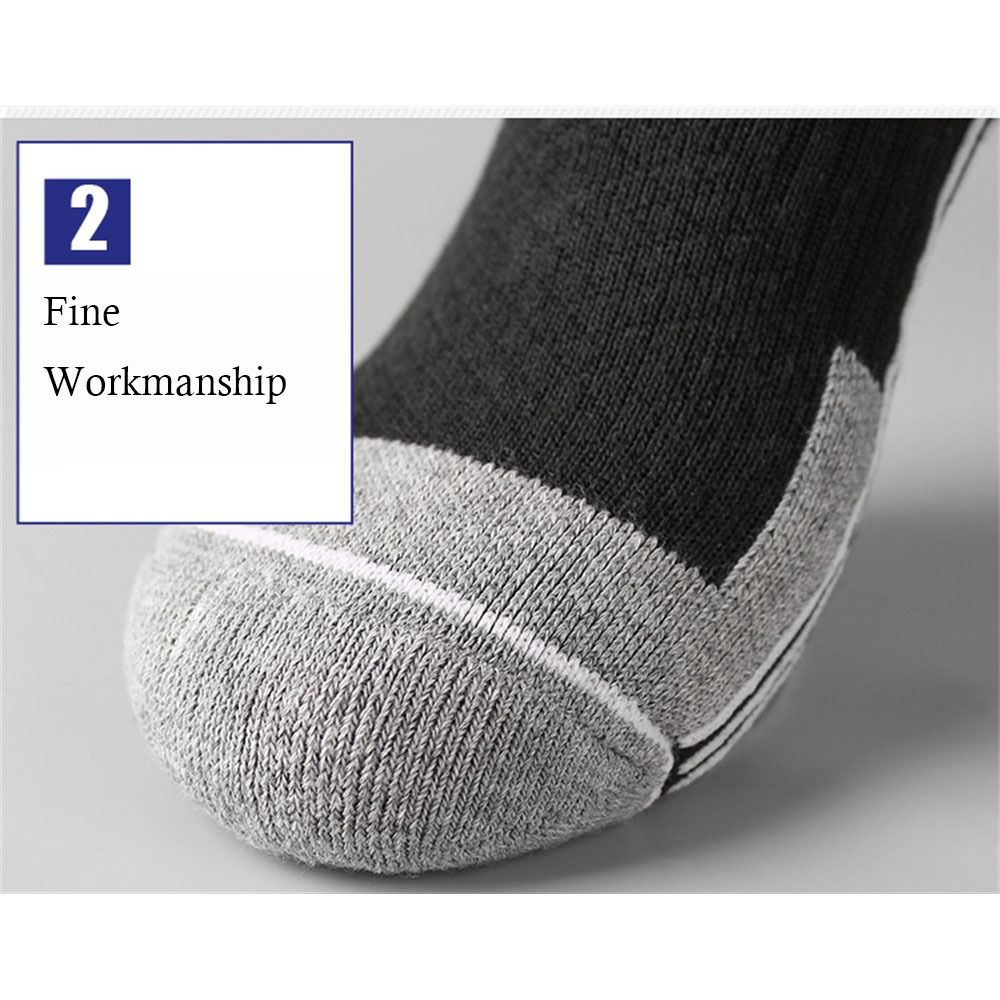 Winter Ski Socks - Anti-Slip Compression, Thermal Moisture-Wicking Knee-High Snowboard Socks