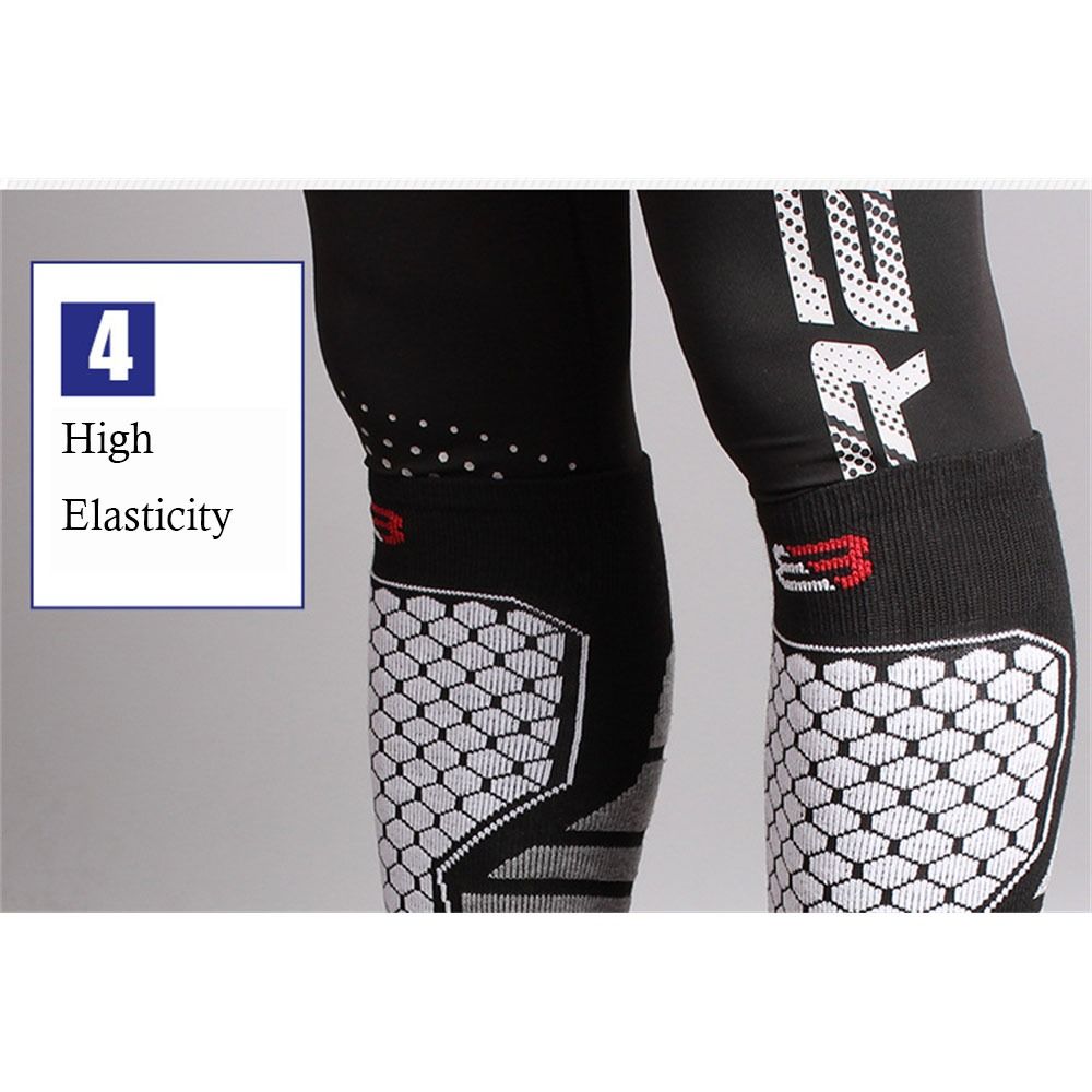 Winter Ski Socks - Anti-Slip Compression, Thermal Moisture-Wicking Knee-High Snowboard Socks