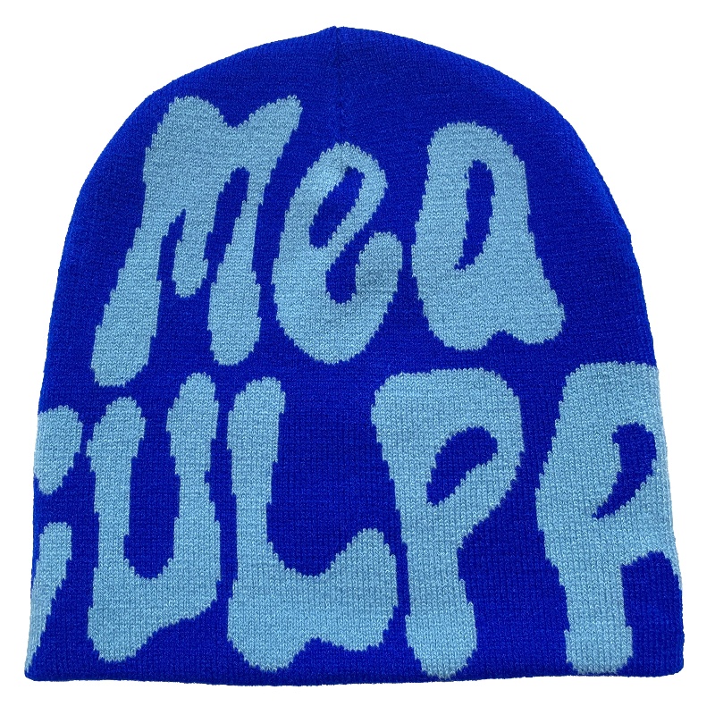 Fashionable Knitted Jacquard Hat Unisex Warm Outdoor Riding Beanie 2