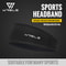 WRELS Anti Slip Sports Headband Sweat Absorbing Quick Dry Fitness Hair Band