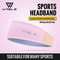WRELS Anti Slip Sports Headband Sweat Absorbing Quick Dry Fitness Hair Band