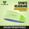 WRELS Anti Slip Sports Headband Sweat Absorbing Quick Dry Fitness Hair Band
