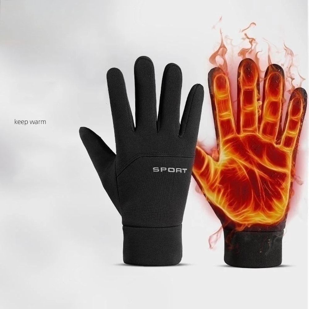 Winter Waterproof Touch Screen Gloves For Outdoor Sports Hiking Cycling Fishing 2