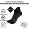 COOLMAX Five Finger Sports Socks for Running and Outdoor Hiking