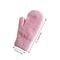 Winter Women Soft Cashmere Mittens Gloves with Imitation Rabbit Fur