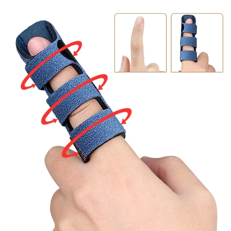 Breathable Finger Pain Relief Support Brace – Finger Guard for Finger Fixation & Health Care