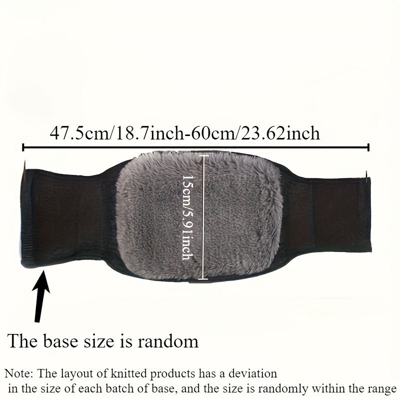 Winter Warm Knee Pads With Plush Thermal Leg Warmers NonSlip ColdProof Knee Brace For Skiing Cycli 5