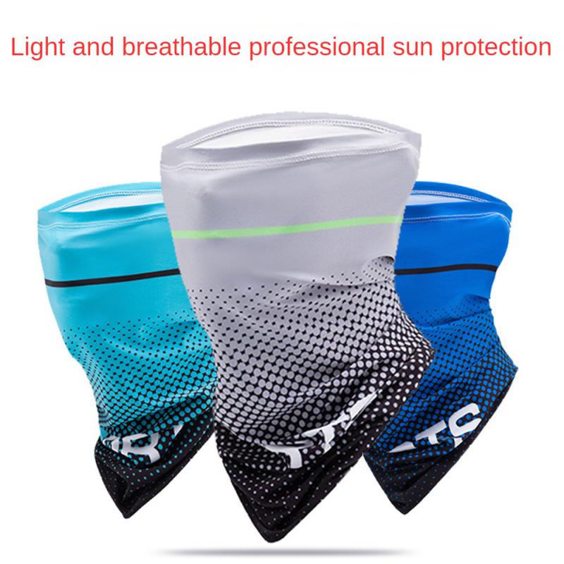 Ice Silk Cycling Face Mask Neck Scarf For Outdoor Protection 2