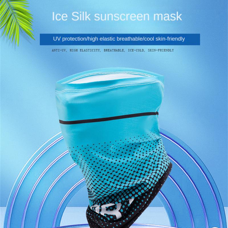 Ice Silk Cycling Face Mask Neck Scarf For Outdoor Protection 3