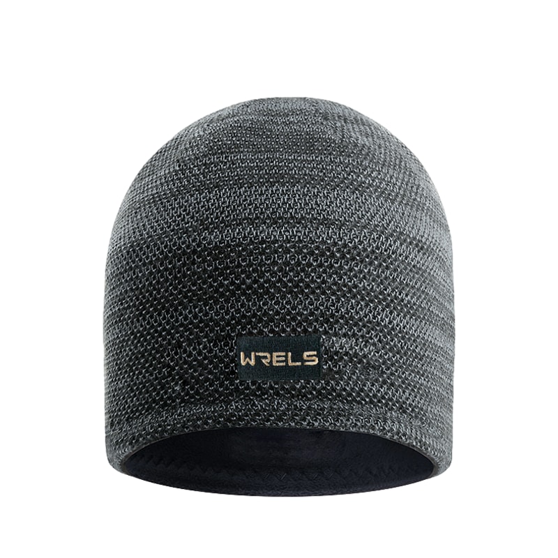 WRELS DoubleSided Knitted Pullover Beanie Hat Warm Thickened Windproof SunProof Elastic Cycling 7