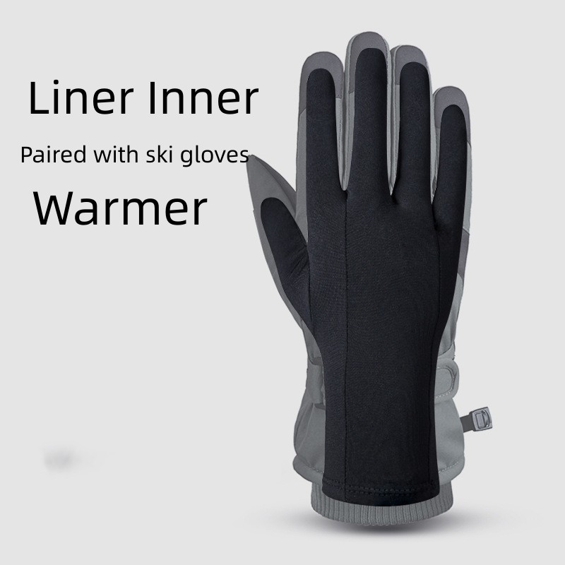 WRELS Ultralight Ski Gloves for Touchscreen Use, Full Fingered Snowboard Accessories