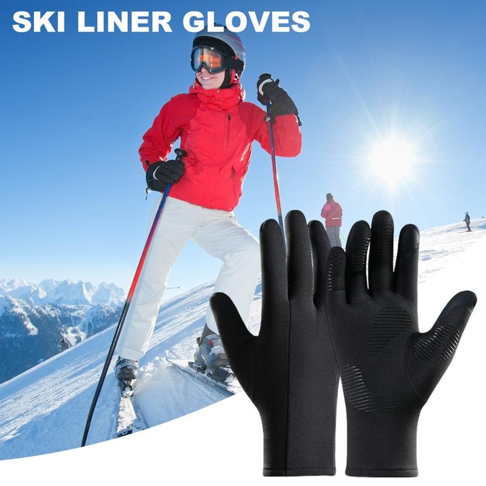 WRELS Ultralight Ski Gloves for Touchscreen Use, Full Fingered Snowboard Accessories