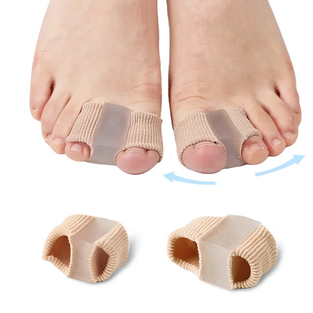 Hallux Valgus Corrector - Silicone Toe Separator for Pain Relief and Foot Straightening