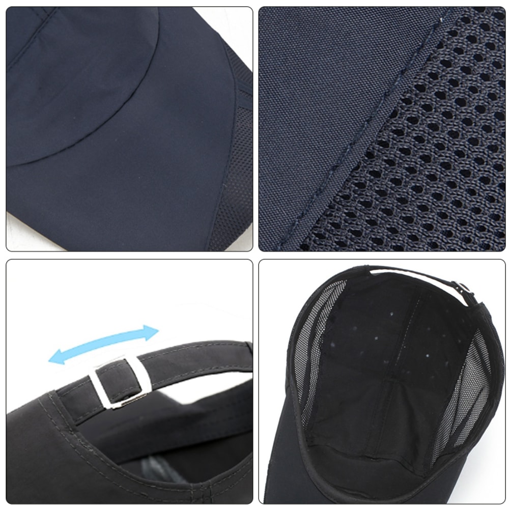 Unisex Baseball Cap for Outdoor Sports – Adjustable UV Protection Quick Dry Breathable Tennis Hat