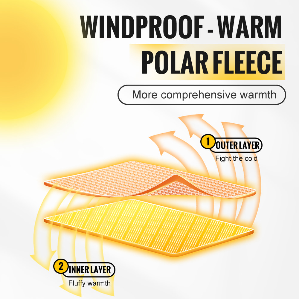 Premium Windproof Cycling Cap & Thermal Bike Ear Warmer – Fleece Winter Cycling Headband for Cold Weather Outdoor Sports