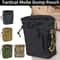 Outdoor Molle Drawstring Ammo Storage Pouch Adjustable Utility Belt Fanny Pack For Magazine Ammo 0