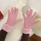 Winter Suede Gloves For Women Touchscreen Full Finger Fleece Gloves For Cold Weather Hiking And Ou 2
