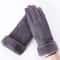 Winter Suede Gloves For Women Touchscreen Full Finger Fleece Gloves For Cold Weather Hiking And Ou 7