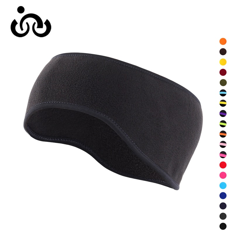 Winter Warmer Headband - Breathable, Windproof Fleece Ear Cover for Cycling & Running