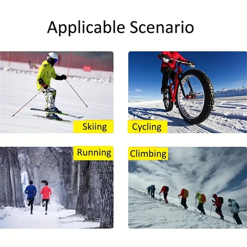 Winter Warmer Headband - Breathable, Windproof Fleece Ear Cover for Cycling & Running