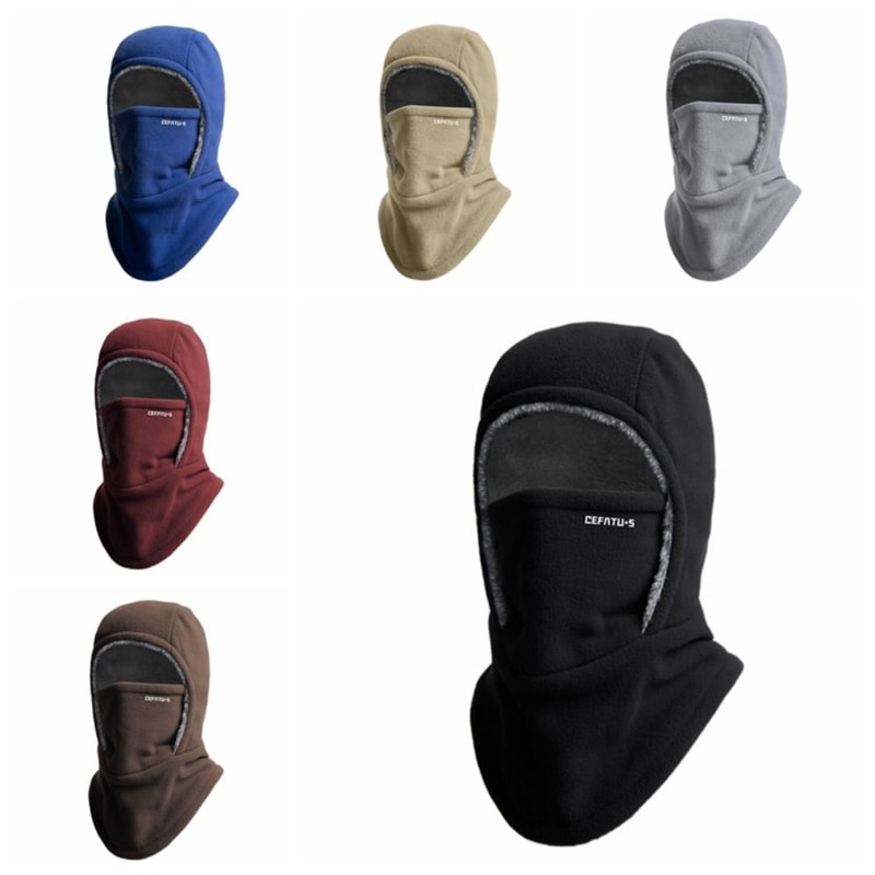 Winter Balaclava Ski Mask Neck Warmer Windproof Thermal Hood For Men And Women 4
