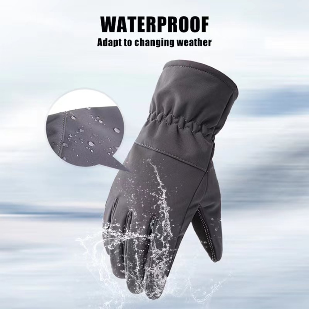 Tactics Outdoors Waterproof Camouflage Winter Gloves – Non-Slip Touch Screen Ski Fishing Sport Gloves