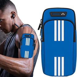 waterproof fitness armband – adjustable, non-slip, lightweight phone holder for jogging, cycling, and running