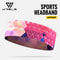 WRELS Sports Headband – Moisture-Wicking Stretchy Sweatband for Running, Cycling, Football, Yoga, and Workouts