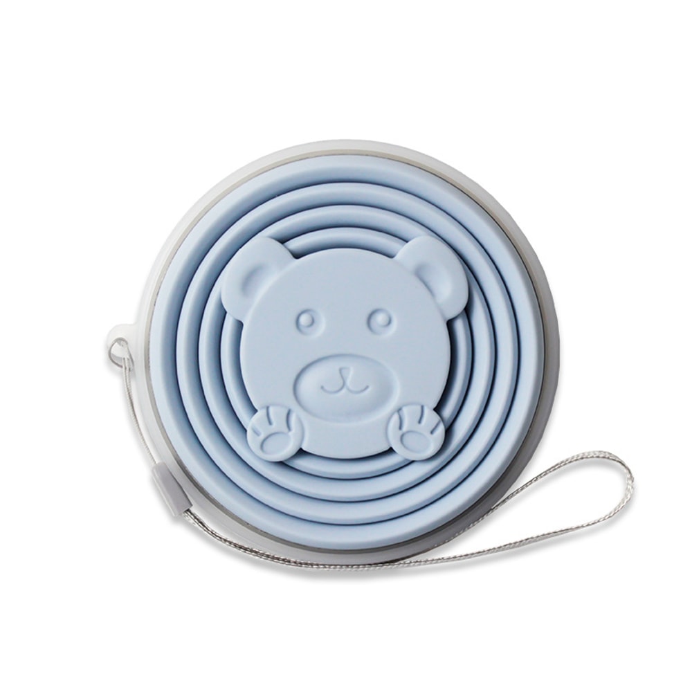 Portable Silicone Folding Water Cup Heat Resistant Foldable Collapsible Mug For Travel Outdoor And 5