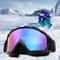 Ski Goggles with Anti-Collision & Anti-Glare Lenses – UV Protection for Winter Sports & Cycling
