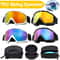 Ski Goggles with Anti-Collision & Anti-Glare Lenses – UV Protection for Winter Sports & Cycling